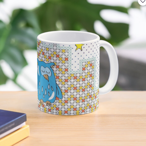 Mug Noël - Hibou et lumière de Noël – Image 5