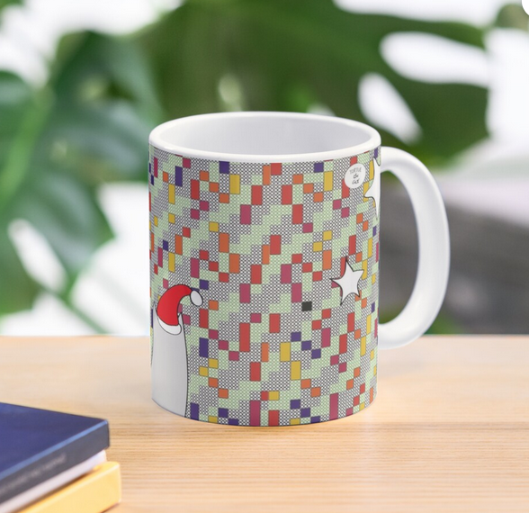 Mug Noël - Chat de Noël – Image 2