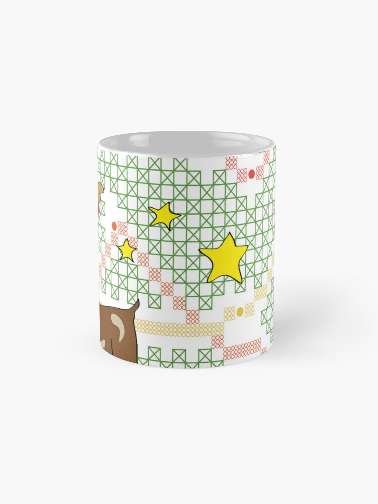 Mug Noël - Renne et guirlande de Noël – Image 4