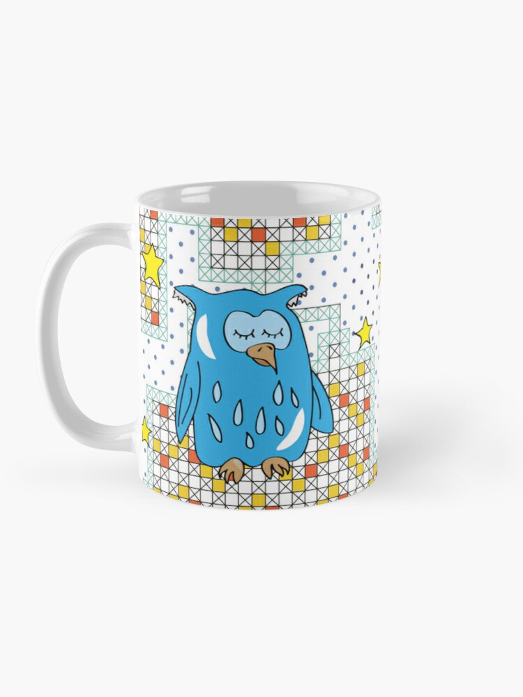 Mug Noël - Hibou et lumière de Noël – Image 2